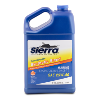 18-9440-4 - 25W-40 FC-W Synthetic Blend Oil, 5Qt. | Sierraparts 